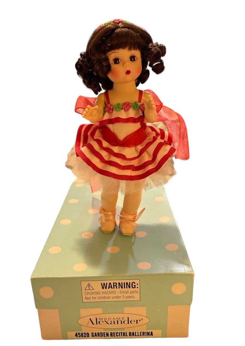 Madame Alexander 8” Doll #45820 Garden Recital Ballerina Jointed Articulated